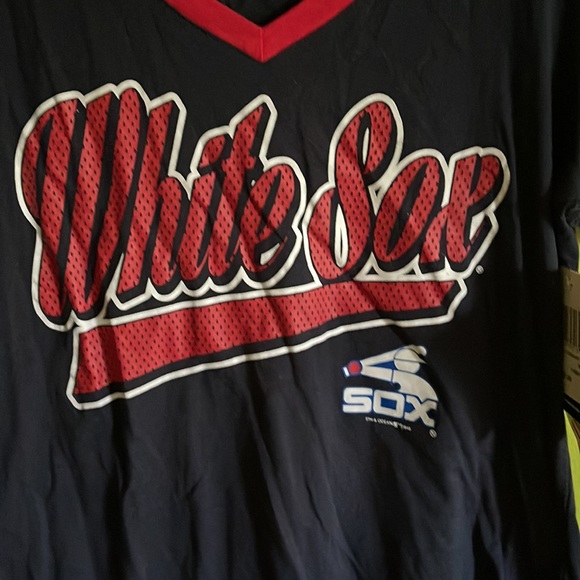 NWT New Era Red White & Blue Chicago White Sox Tee Shirt Size L - Picture 2 of 5